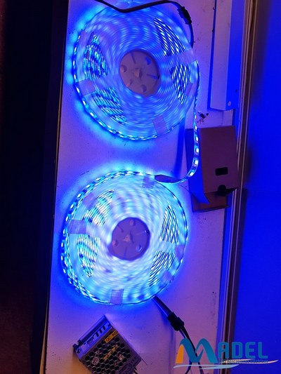 led azul